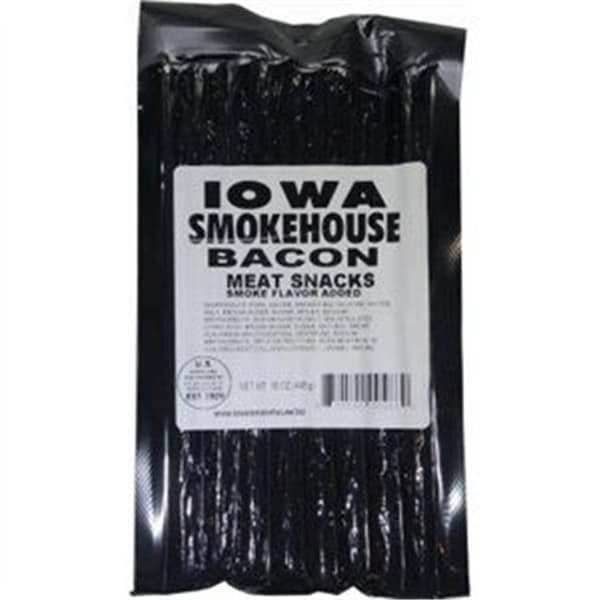 Iowa Smokehouse & Preferred Wholesale 253868 16 oz Bacon Flavor Meat Sticks - Pack of 10 253868 - main
